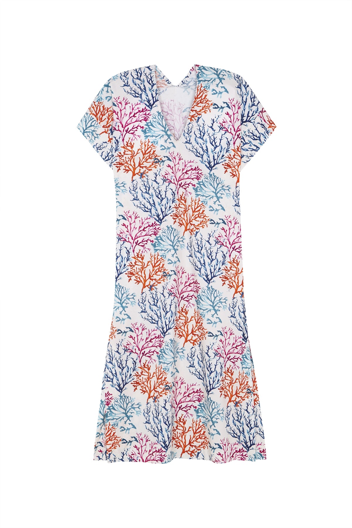 Caftán Corales Naranja - Strandkleid